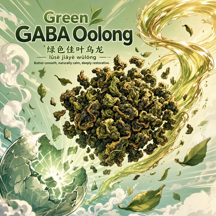 The design — Green GABA Oolong