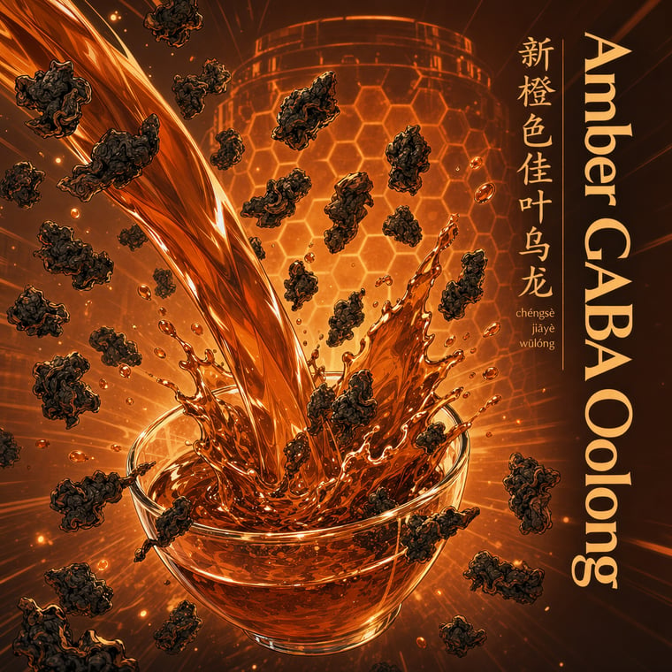 The design — Amber GABA Oolong