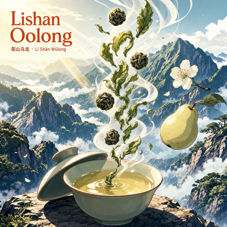 The design — Líshān Oolong