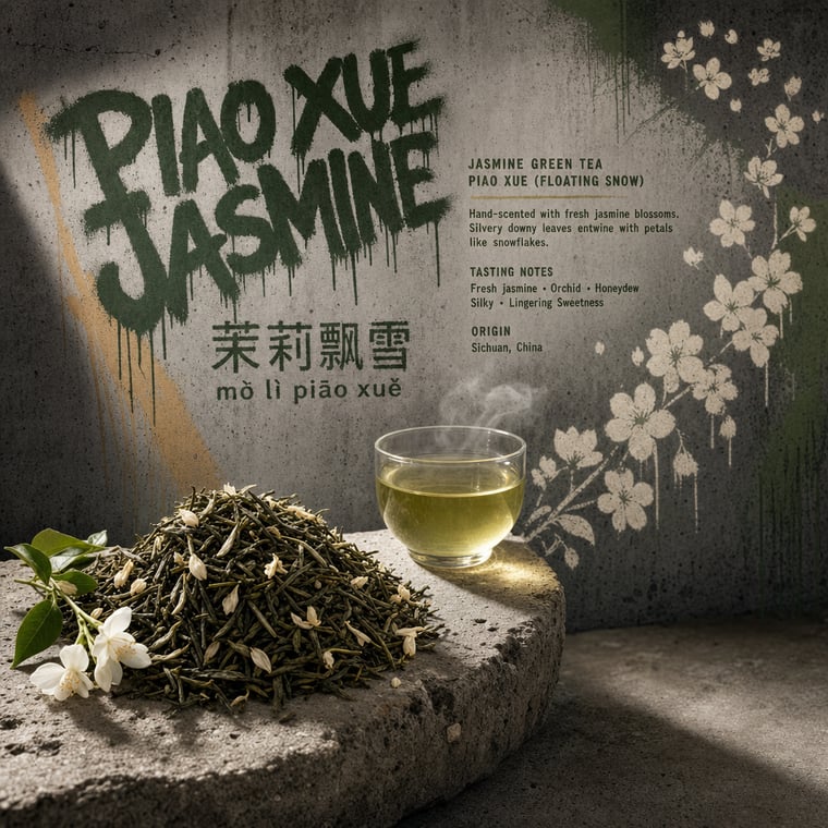 The design — Mòlì Piāo Xuě