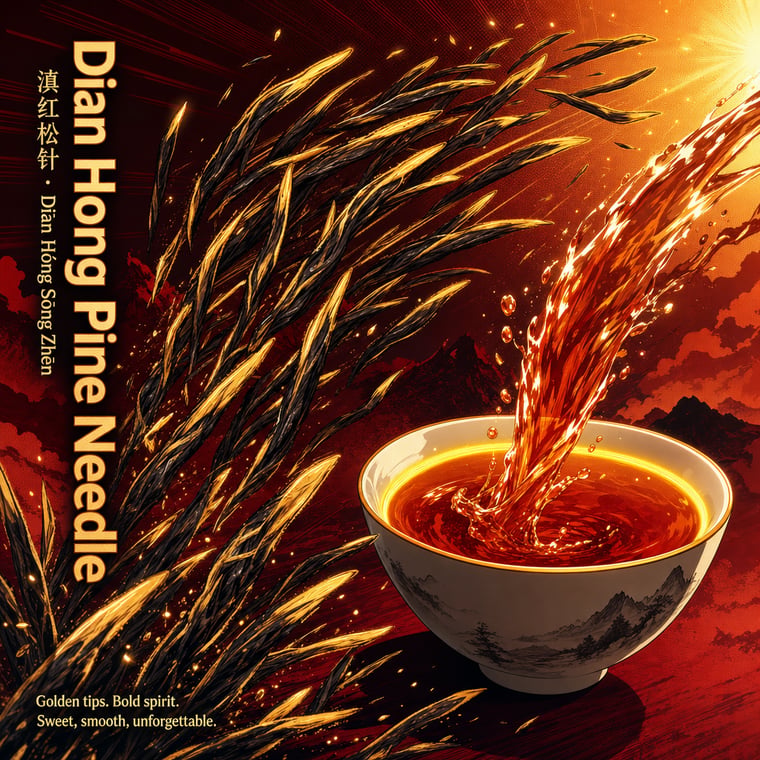 The design — Diān Hóng Sòng Zhèn