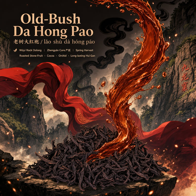 The design — Dà Hóng Páo