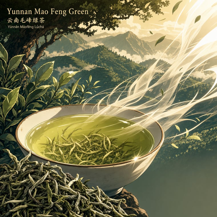 The design — Yunnan Mao Feng Green Tea