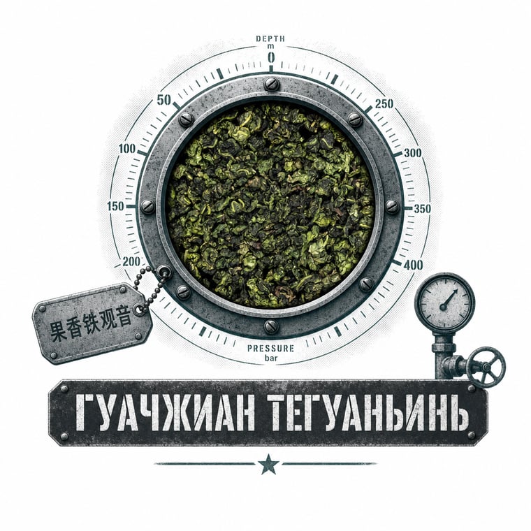 The design — Fruity Tie Guan Yin