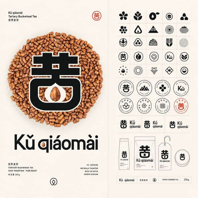The design — Buckwheat Tea