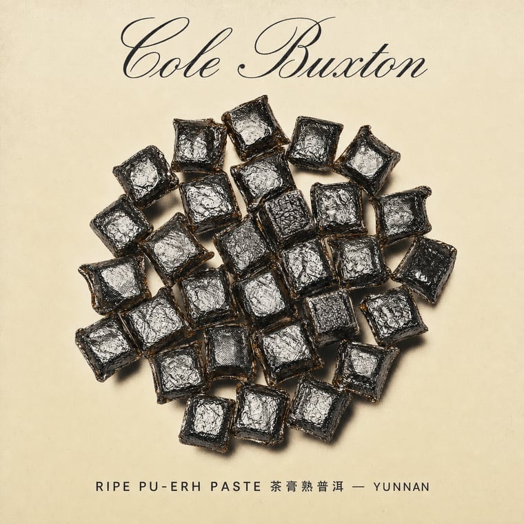 The design — Ripe Pu-erh Paste