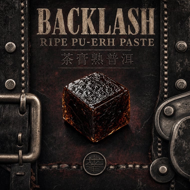 The design — Ripe Pu-erh Paste