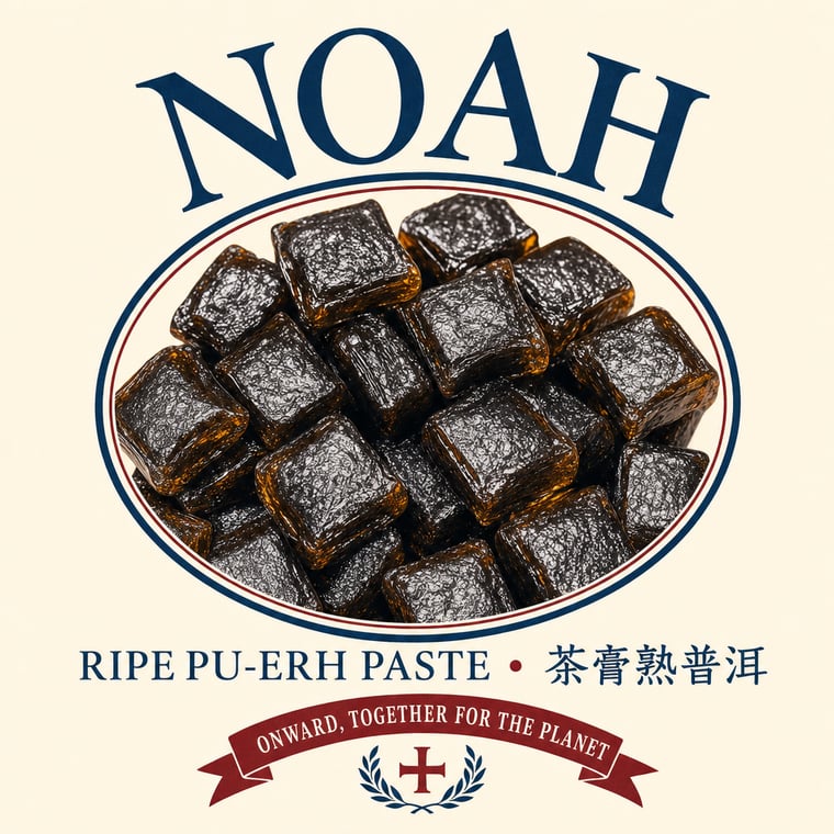 The design — Ripe Pu-erh Paste