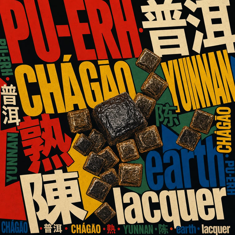 The design — Ripe Pu-erh Paste