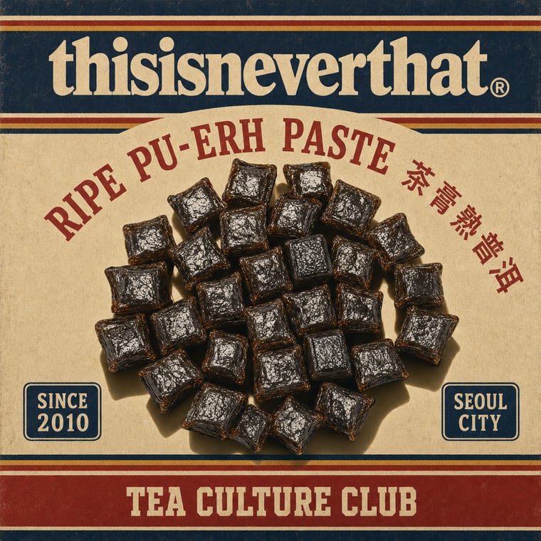 Tea paste (chagao)