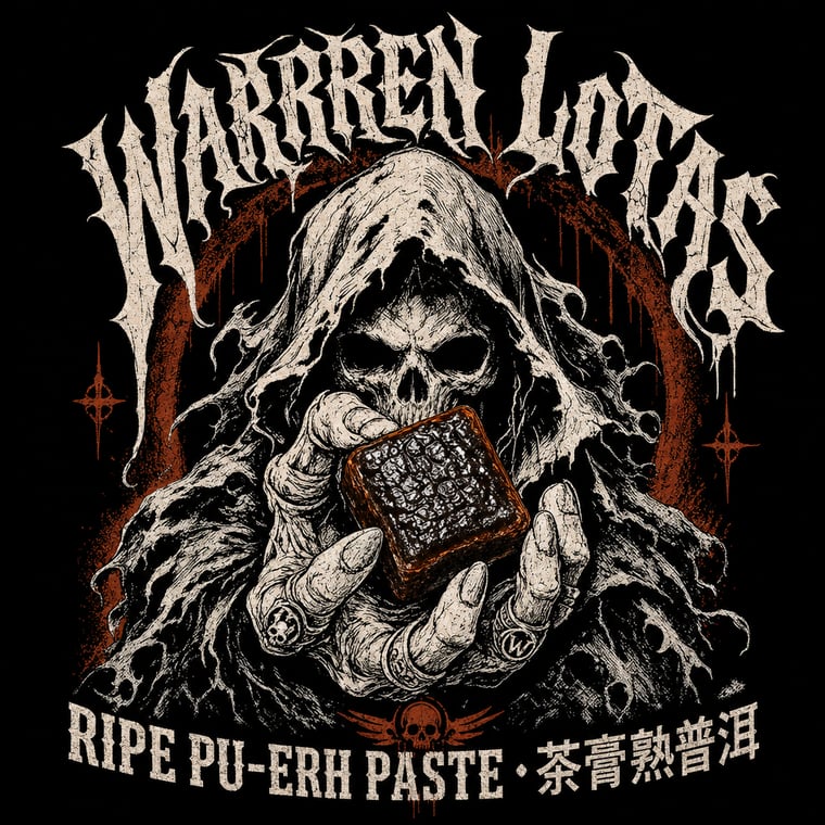 The design — Ripe Pu-erh Paste