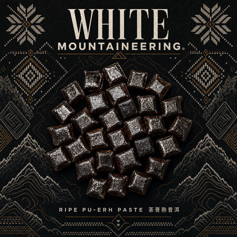 The design — Ripe Pu-erh Paste