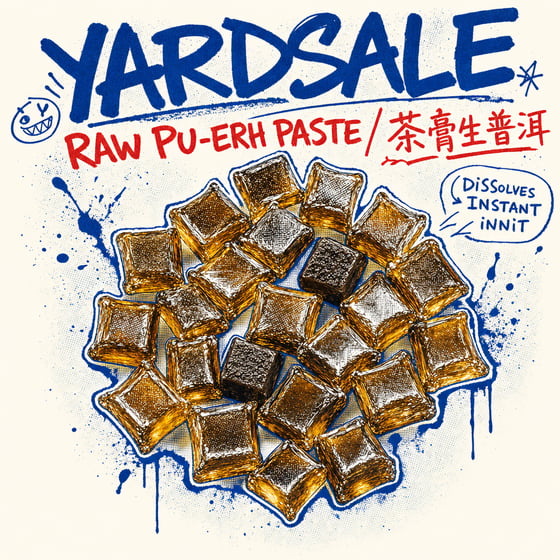 Raw Pu-erh Paste