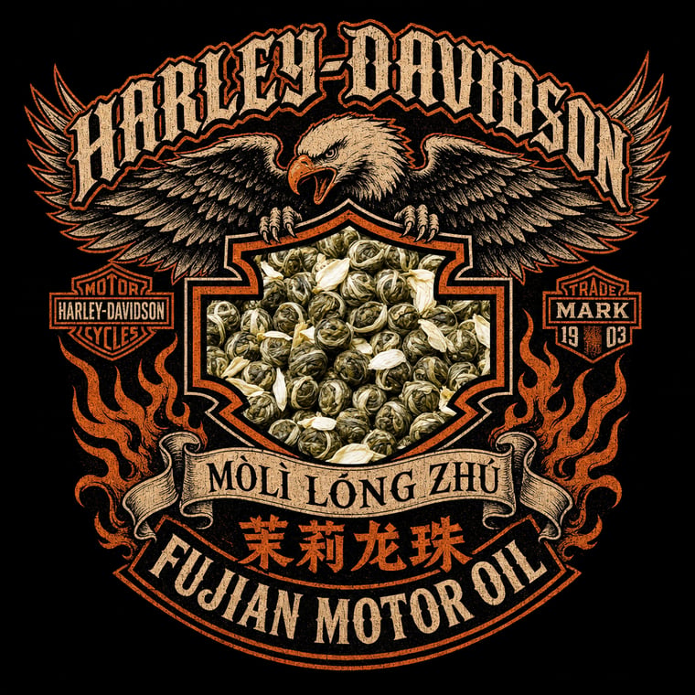 The design — Mòlì Lǒng Zhú