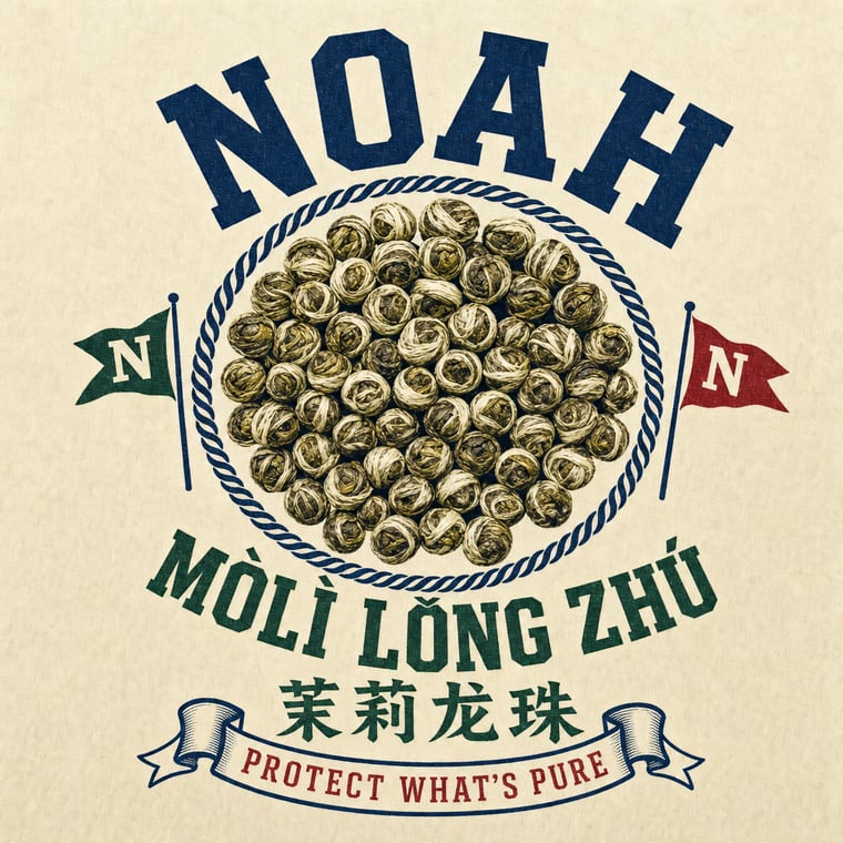 The design — Mòlì Lǒng Zhú