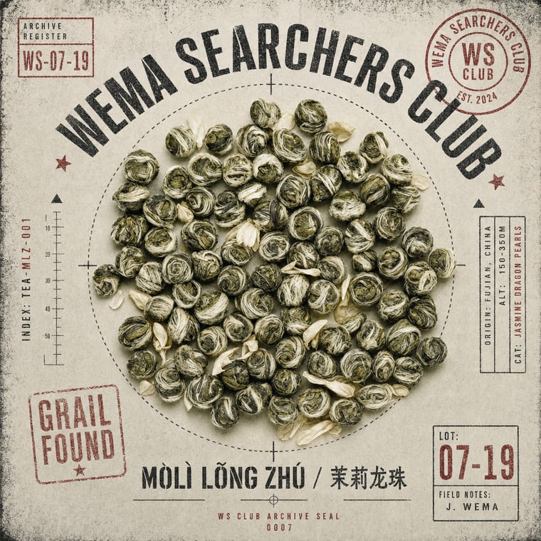 The design — Mòlì Lǒng Zhú