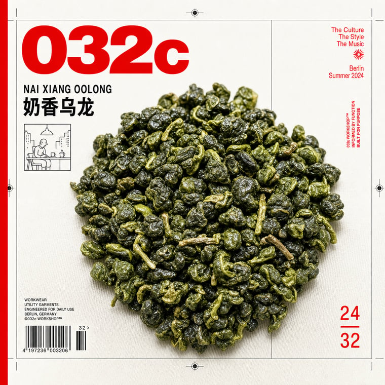 The design — Nǎi Xiāng Oolong