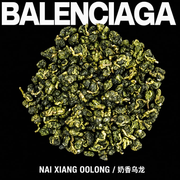 The design — Nǎi Xiāng Oolong