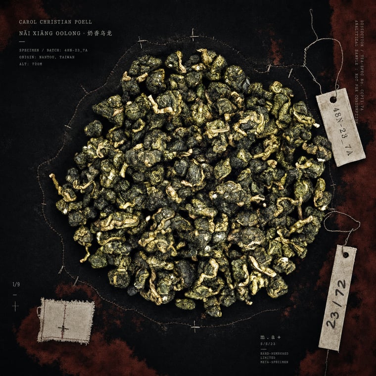 The design — Nǎi Xiāng Oolong