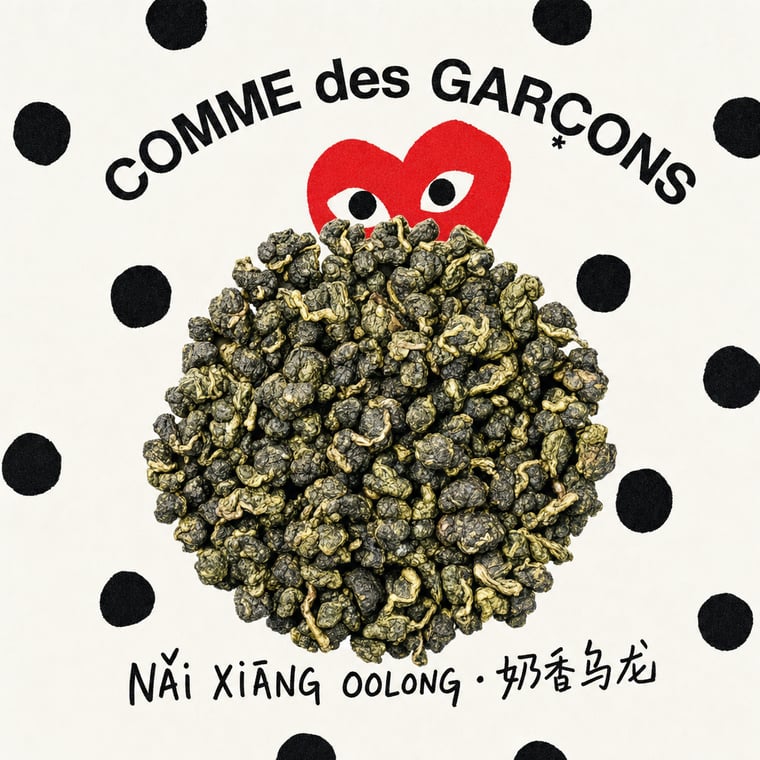 The design — Nǎi Xiāng Oolong