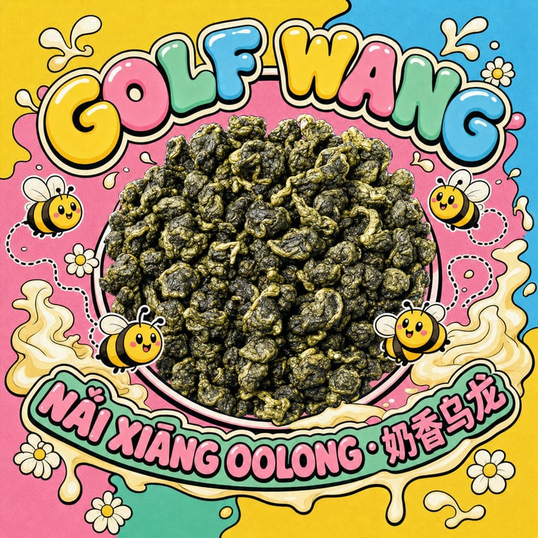 The design — Nǎi Xiāng Oolong