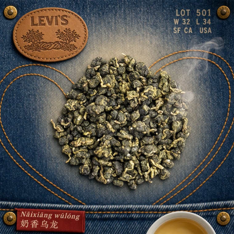 The design — Nǎi Xiāng Oolong