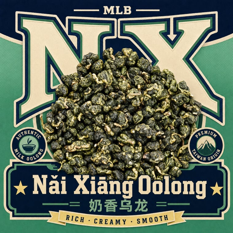 The design — Nǎi Xiāng Oolong