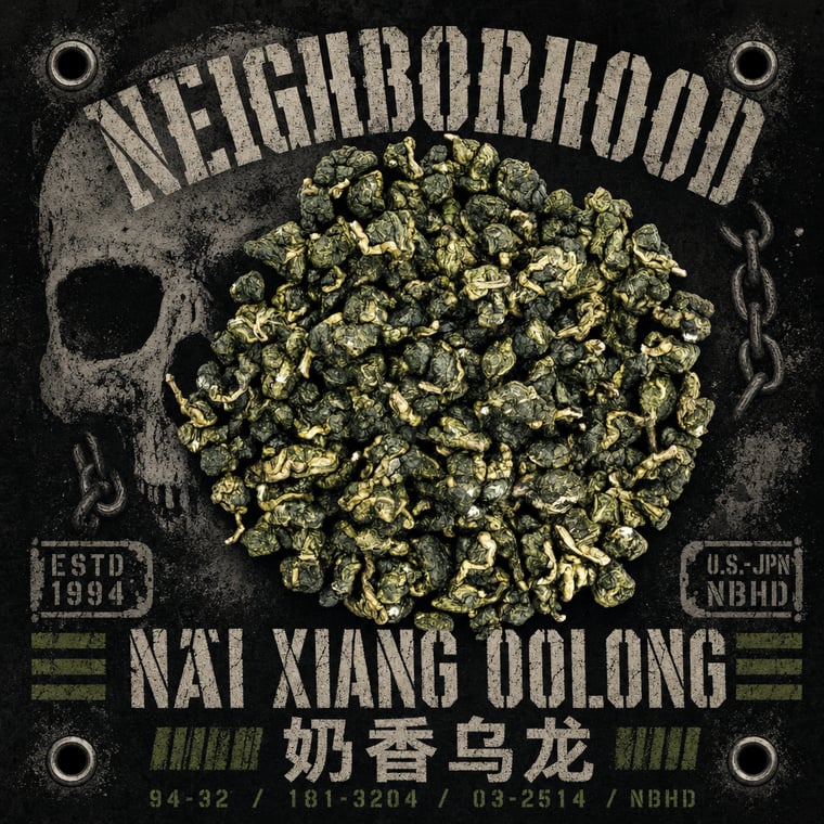 The design — Nǎi Xiāng Oolong