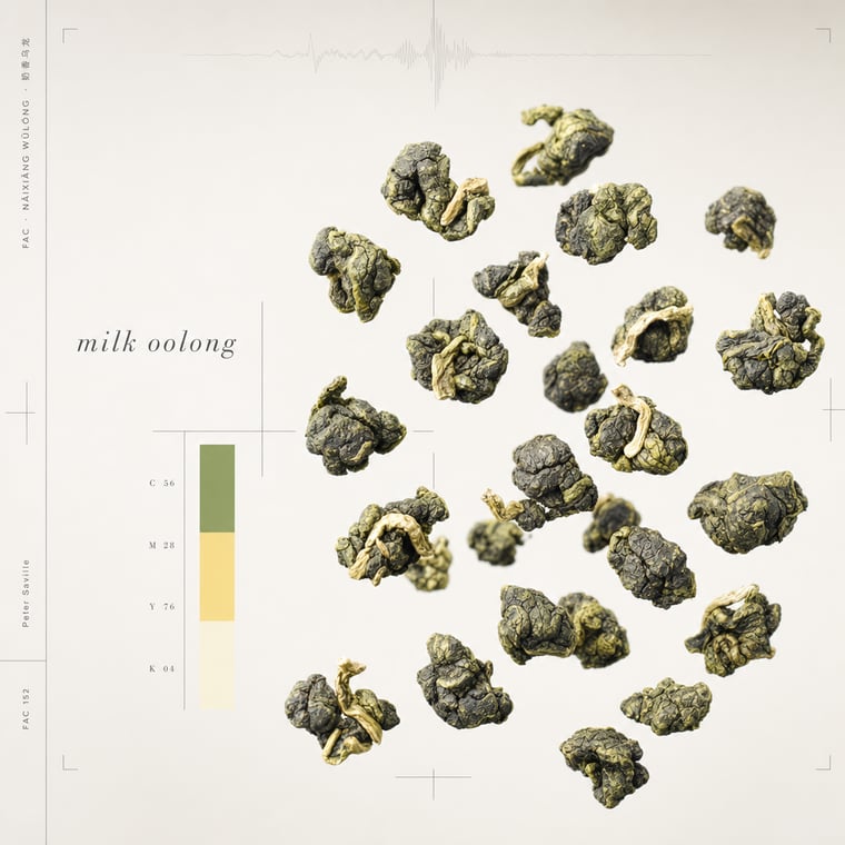 The design — Nǎi Xiāng Oolong
