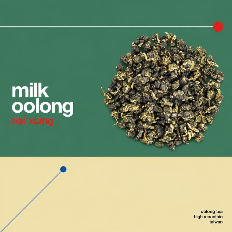 The design — Nǎi Xiāng Oolong