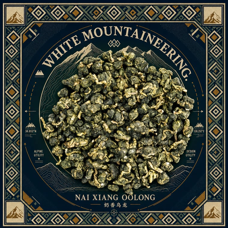 The design — Nǎi Xiāng Oolong