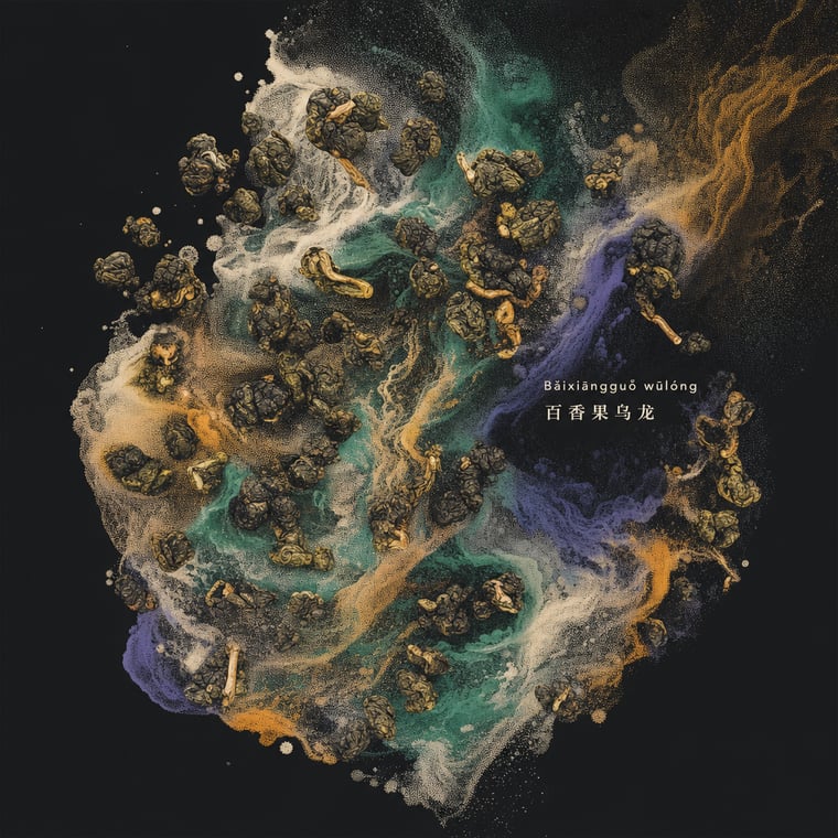 The design — Passion-Fruit Oolong