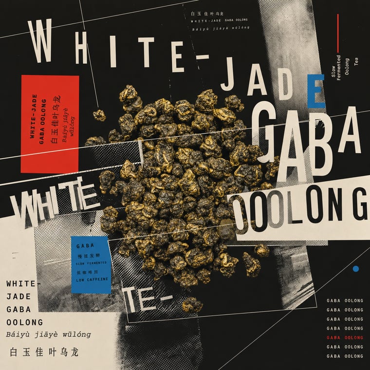 The design — White Jade GABA Oolong