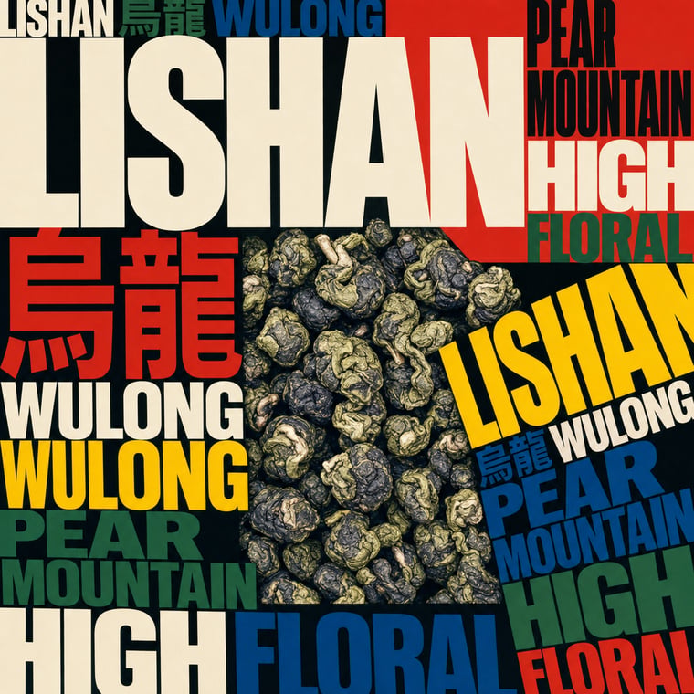 The design — Líshān Oolong