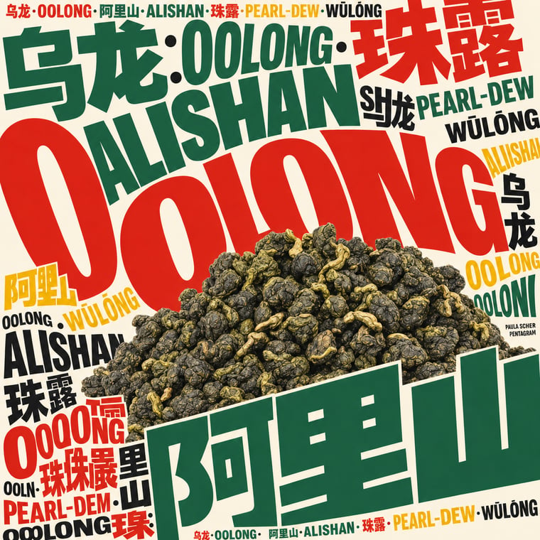 The design — Ālǐshān Zhū Lù Chá