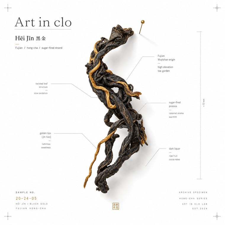 The design — Hēi Jīn