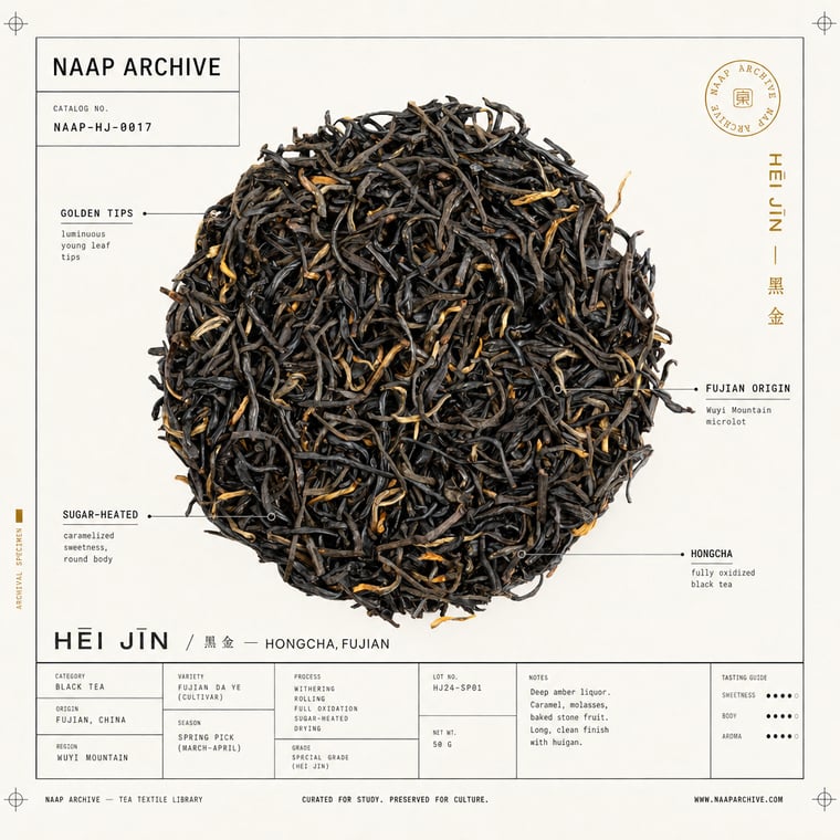 The design — Hēi Jīn