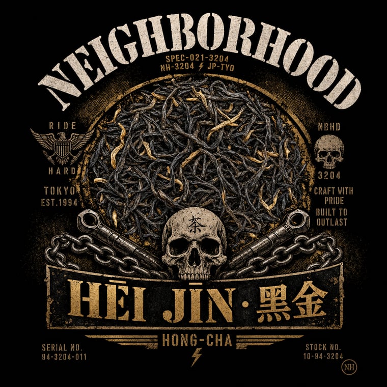 The design — Hēi Jīn