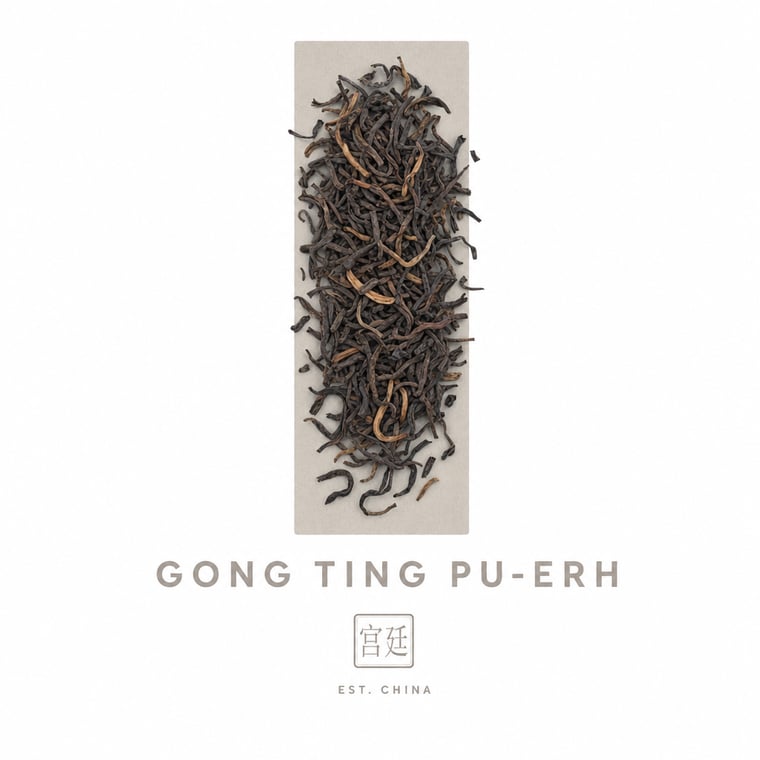 The design — Gong Ting Pu-erh