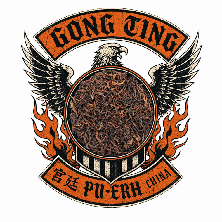 The design — Gong Ting Pu-erh