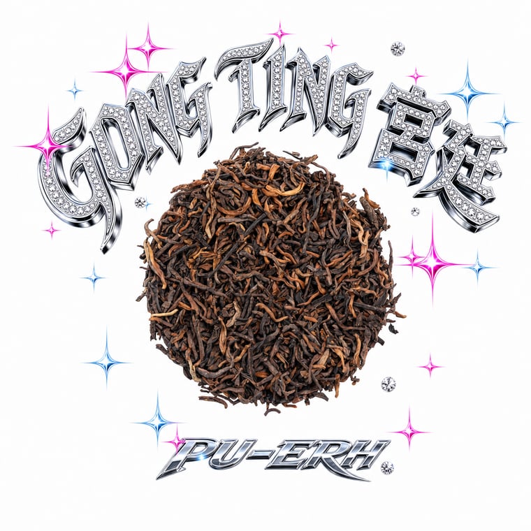 The design — Gong Ting Pu-erh