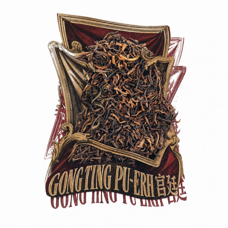 The design — Gong Ting Pu-erh