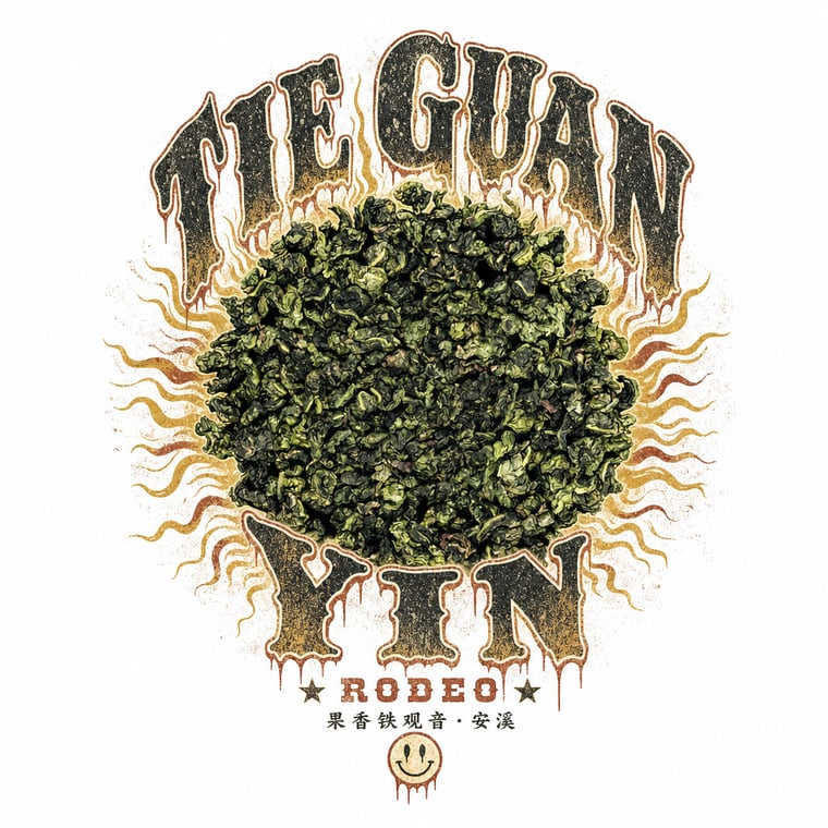 The design — Fruity Tie Guan Yin