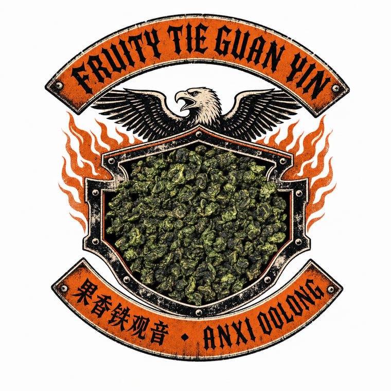 The design — Fruity Tie Guan Yin
