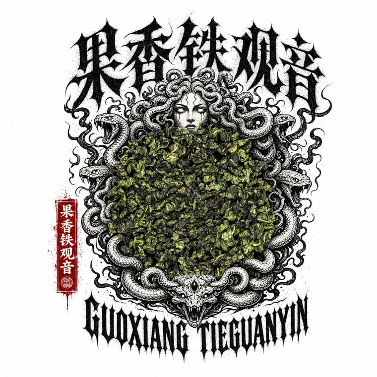The design — Fruity Tie Guan Yin