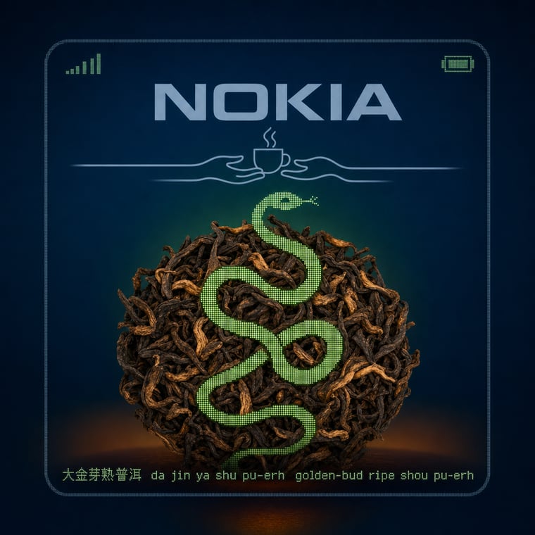 The design — Da Jin Ya Shu Pu-erh
