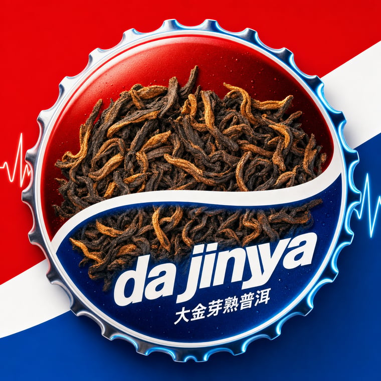 The design — Da Jin Ya Shu Pu-erh
