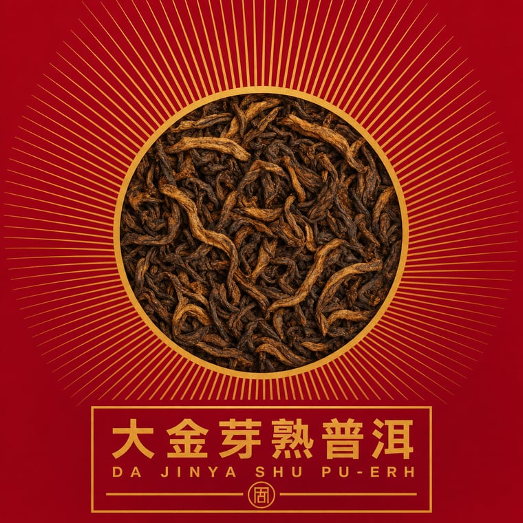 The design — Da Jin Ya Shu Pu-erh