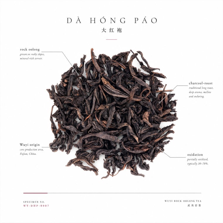 The design — Dà Hóng Páo
