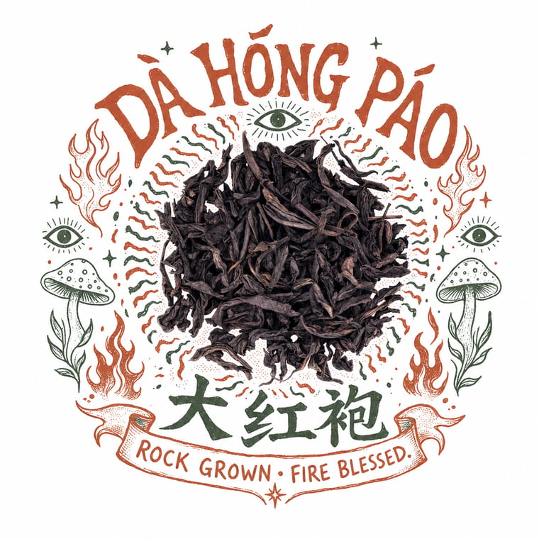 The design — Dà Hóng Páo